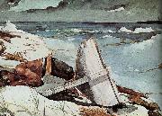 Winslow Homer After Tornado painting